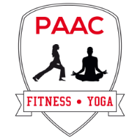 LOGO Paac Fitness Yoga Liseret Noir Fond Blanc